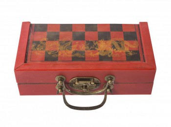 Шахматы "Династия Цинь" в кейсе