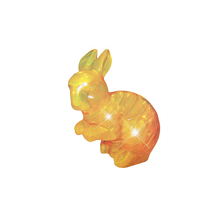 Пазл 3D Кролик с подсветкой