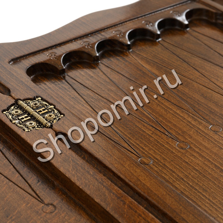 Нарды резные "Бесконечность" с ручкой