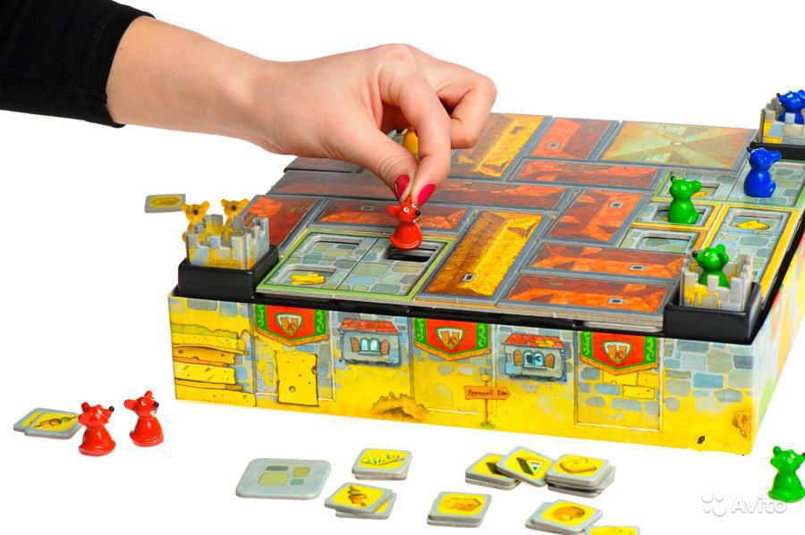 Настольная игра "Сырный замок"
